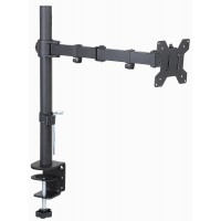 Fully Adjustable Single LCD Monitor Desk Mount Stand